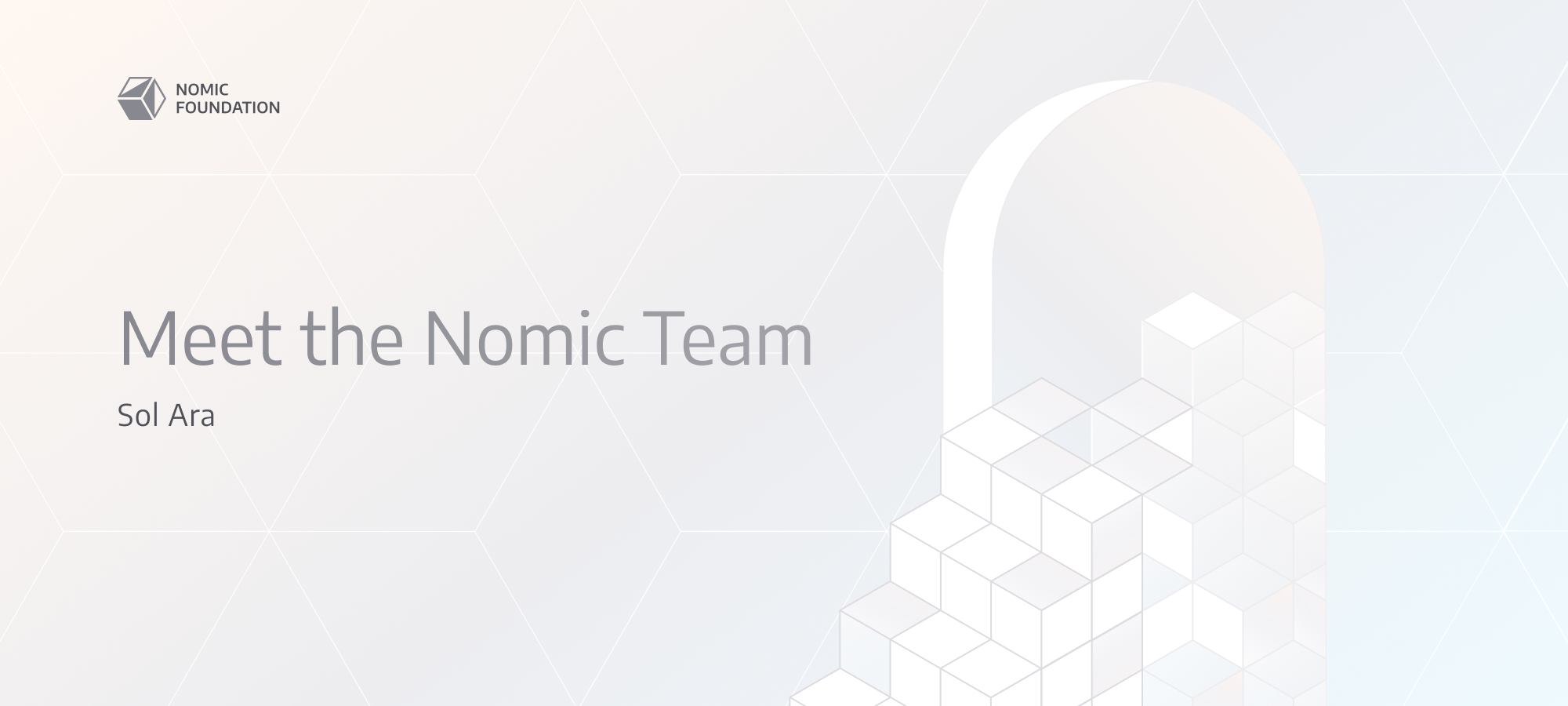 Meet the Nomic Team  — Sol Ara, Senior Technical Recruiter