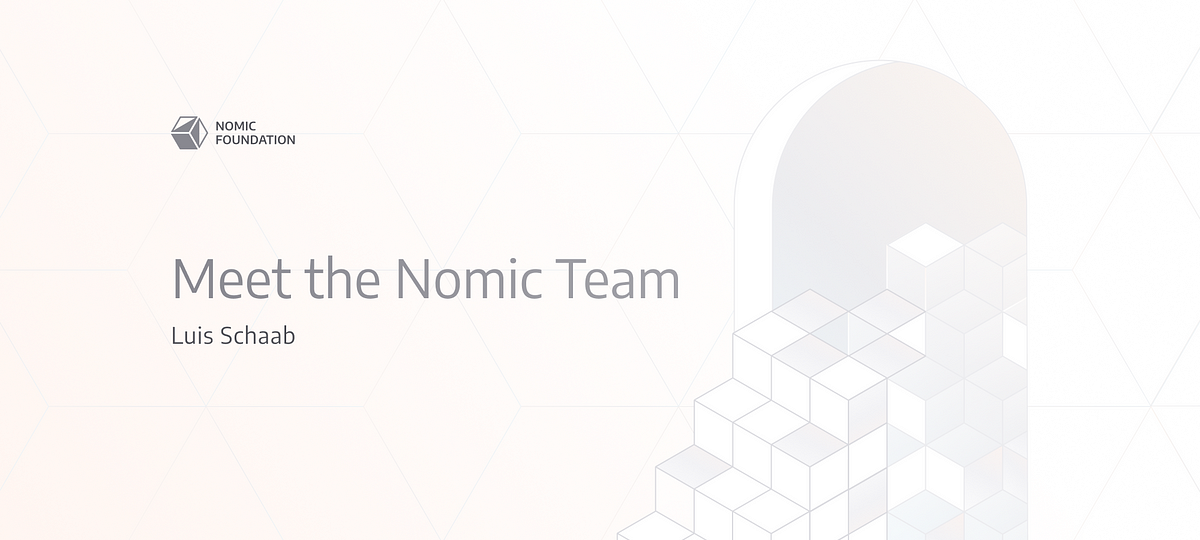 Meet the Nomic Team — Luis Schaab, Software Engineer on Hardhat
