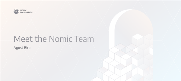 Meet the Nomic Team  - Agost Biro, Software Engineer on EDR