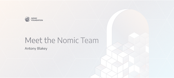 Meet the Nomic Team — Antony Blakey, Applied Researcher